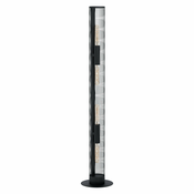 EGLO Podna lampa REDCLIFFE 4xE27 135,5 cm crna rešetka 43537