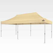 Paviljon za zabave 3x6m - brez 3 sten - Bež