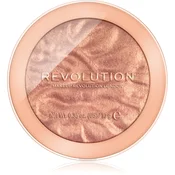 Makeup Revolution Re-loaded visoko pigmentiran osveljevalec v prahu 6.5 g Odtenek make an impact