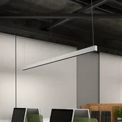 DOTLUX LED viseča svetilka STYLEfree, bela, 118 cm 50 W 4.000 K - Študija/pisarna - Sodobni - Aluminij