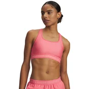 Under Armour CROSSBACK MID BRA, ženski športni nedrček, roza 1361034