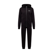 EA7 Emporio Armani Trenirka za tek  črna / bela