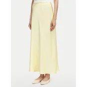 Vero Moda Maxi krilo Livia 10350079 Svetlo rumena Regular Fit