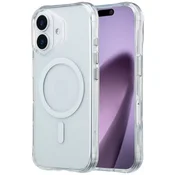 Silikonski ovitek za Apple iPhone 17, Magsafe, prozoren