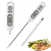 Verkgroup Digitalni LCD kuhinjski termometer -50 do +300°C 25cm bel