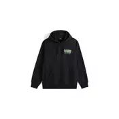 VANS Majica neonsko zelena/sivka/črna