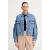 Sessun kratka ženska jakna denim