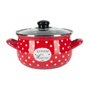 Alpeks Home ALPEKSHOME, KUHAM Z LJUBEZNIJO, KOZICA VISOKA S POKROVOM, 18 CM, 2.6 L, 1 KOS, (22153233)