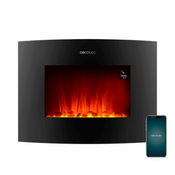 Cecotec Krb , 5813, Ready Warm 2250 Curved Flames Connected, elektrický, Wi-Fi, 2 programy, časovač, dálkové ovládání, 2000 W