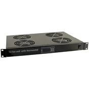 RAWP-1R - Panel s 4 ventilatora s termostatom RACK 1U - Pulsar
