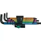 Wera Kutni ključevi Wera 950 SPKL/9 SM N Multicolour SB 05073593001, 9-dijelni komplet