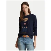 Polo Ralph Lauren Pulover  bež / mornarska / rjava / rdeča