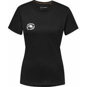 Womens T-Shirt Mammut Seile T-Shirt Black