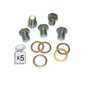 JBM Set cepova za karter, M17X1.5, 5 komada