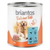 Briantos Delicious Paté 24 x 800 g - Ribe in grah