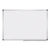 Tabla bela magnetna 90x120cm alu ram