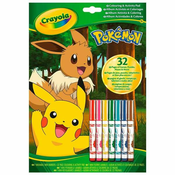 Crayola Barvna in Aktivnost: Pokémon Aktivnostna Knjiga