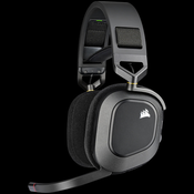 Corsair HS80 RGB Slušalice Bežicno Obruc za glavu Igranje Crno