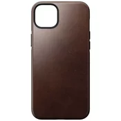 Nomad Modern Leather MagSafe Case, brown - iPhone 14 Plus (NM01279785)