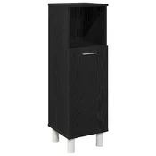 Kupaonski ormar Crni hrast 30 x 30 x 95 cm Konstruirano drvo