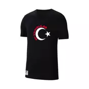 NIKE Funkcionalna majica rdeča/črna/bela