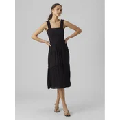 Vero Moda Poletna obleka Menny 10282481 Črna Regular Fit