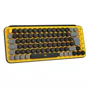 Logitech Pop Keyboard with Emoji, Blast Yellow