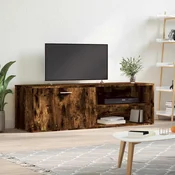 TV ormaric boja dimljenog hrasta 120x34x37 cm konstruirano drvo