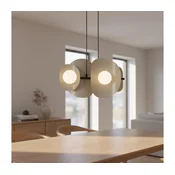 Luster na sajli ELEMENTI 4xG9/8W/230V bež