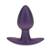 Gardj Europe Gladki silikonski analni čep – majhen – 2,6 / 6,5 cm – kovinsko vijoličen