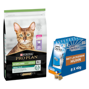 10 kg PURINA PRO PLAN + 8 x 40 g Dentalife Snacks gratis! - Adult bogata puretinom