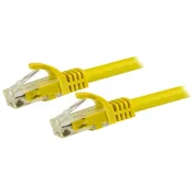 StarTech.com N6PATC50CMYL kabel za umrežavanje Žuto 0,5 m Cat6 U/UTP (UTP)