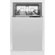 Beko Ugradna mašina za pranje sudova DIS35023E, 10 Kompleta, Bela