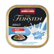 Animonda Vom Feinsten Adult Cat Milkies - Govedina v mlečni omaki 100 g