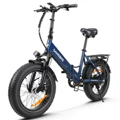 Samebike Zložljivo električno kolo SAMEBIKE LOTDM200-II, 750 W 48 V 13 Ah, Smart NFC, modra, (21960328)