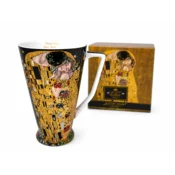 Porcelanasta skodelica XXL 500 ml Gustav Klimt Poljub kraljice Izabellino darilo