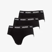 Slipy Hugo Boss Men-B-Hipbrief 3-Pack Black S