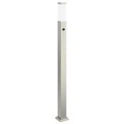 Vidaxl Stebriček s senzorjem 110 cm nerjaveče jeklo IP44