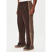 adidas Donji dio trenerke Adibreak Classic KS7398 Tamno smeda Regular Fit