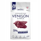BALTICA Nutraceutic Hypoallergenic Venison z rižem za male pasme 12 kg