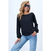 Trend Alacati Stili Ženska bluza Alc-X14393, Crna