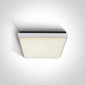 PLAFONJERA LED/20W/1600lm/3000K/230V IP54 BIJELA