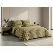 Ljubki dom Posteljnina iz mikropliša KELVIO zelena Velikost posteljnine: 2 kosa 70 x 90 cm | 200 x 220 cm