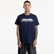 Majice Thrasher Clouds by Spanky T-Shirt Navy XL