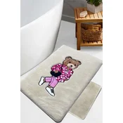 Lessentiel Maison Set prostirki za kupatilo Boss Bear, Bež