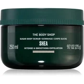 The Body Shop Shea sladkorni piling za telo z karitejevim maslom 250 ml
