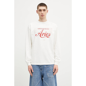 Bombažna majica z dolgimi rokavi Aries Faded Cola LS Tee