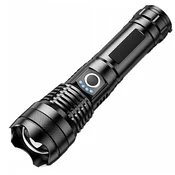 MG FlashLight LED baterijska svjetiljka 2200mAh 1500lm, crna