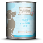 Mjamjam Pasja hrana Junior - piščanec in jajce - 800 g