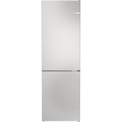 Bosch KGN362LBF Serija 4 kombinirani z hladilnik zamrzovalnikom, kovinska optika